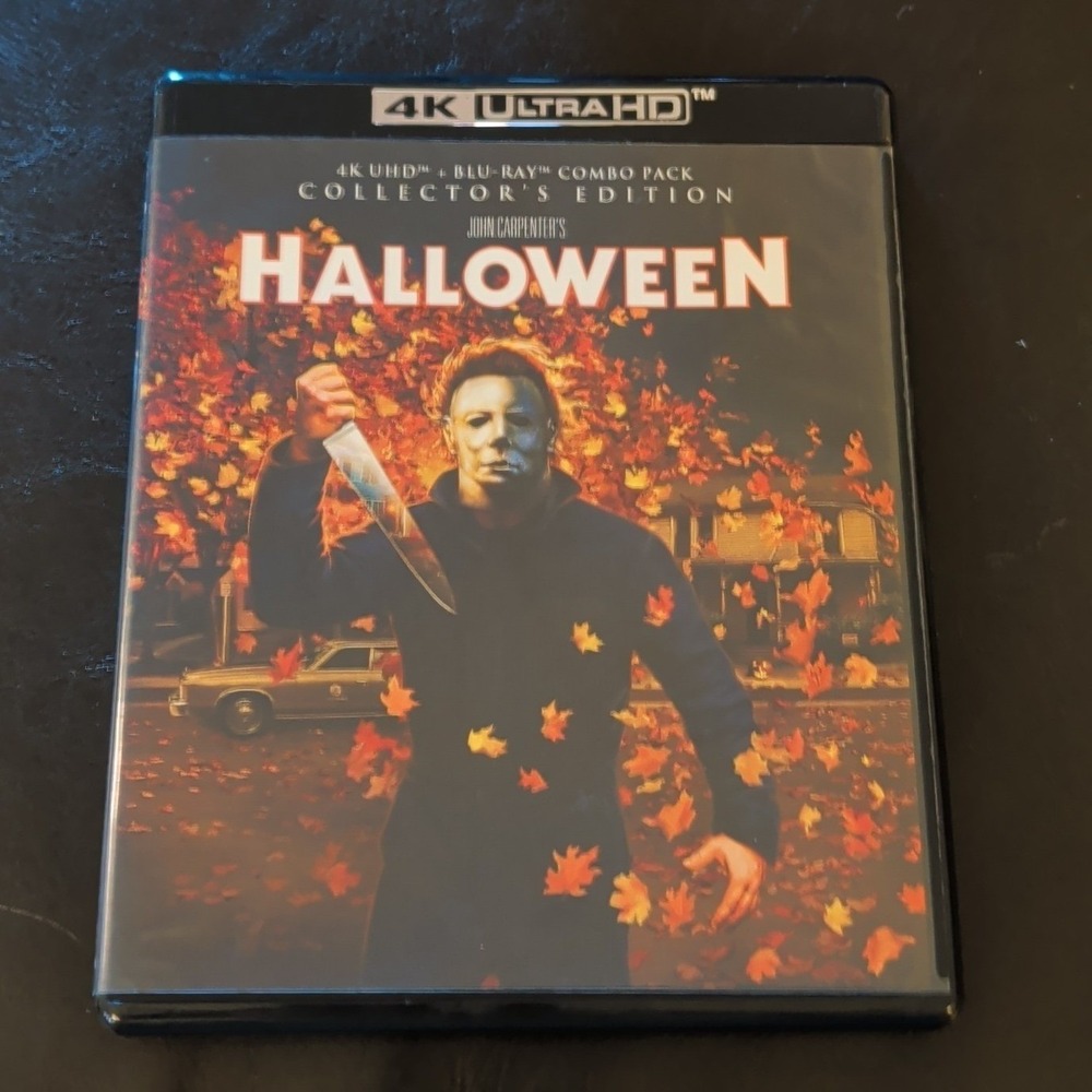 Halloween Ultra HD 4K + Blu-ray, 2021 Collector's Edition '78 HORROR, 3 Disk EUC